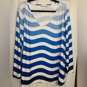 Sakurafina nautical stripe top 3x